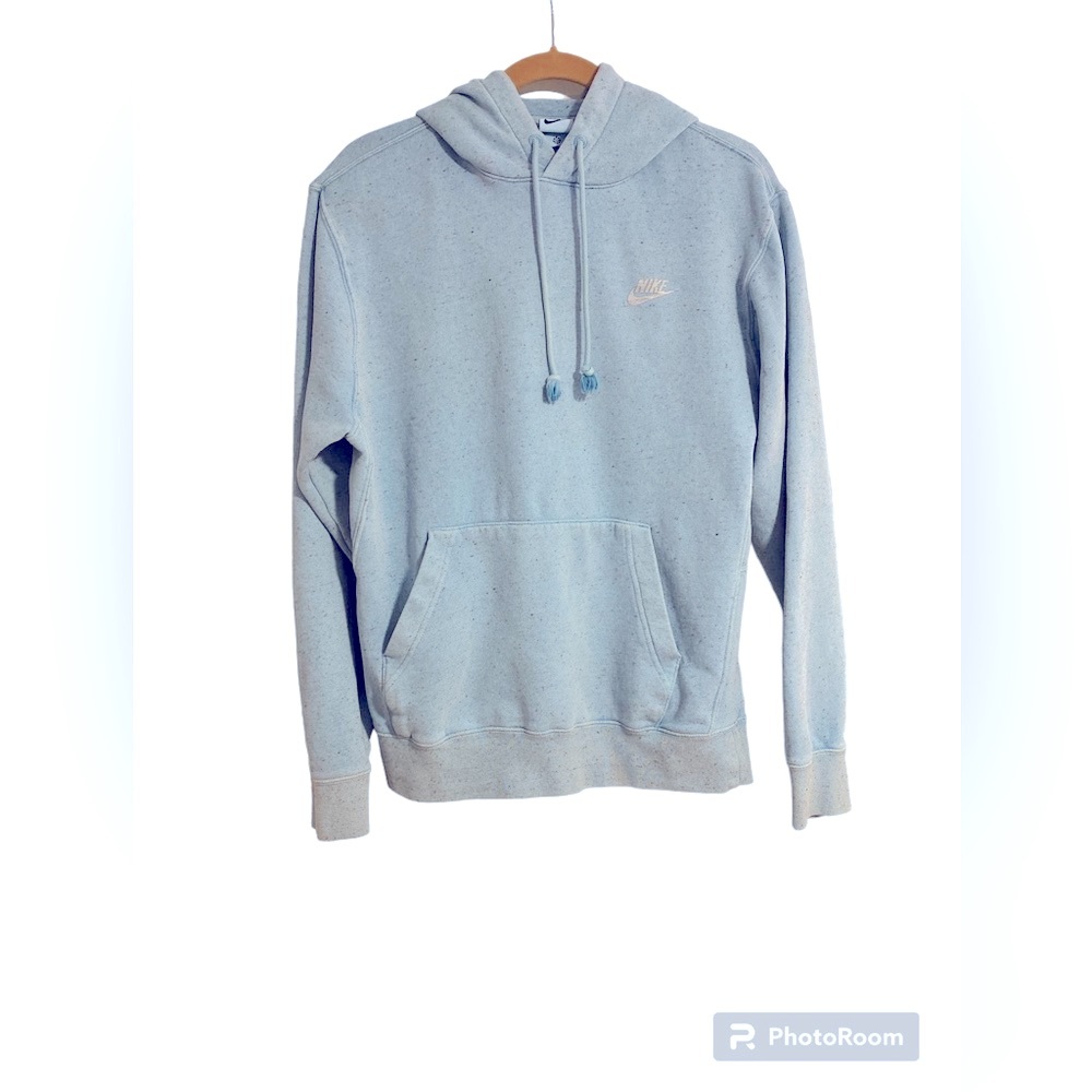 Nike - Men’s Heather Blue Hoodie- Size M